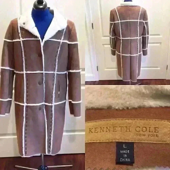 Kenneth Cole Jackets & Blazers - KENNETH Cole Microfiber Suede Feeling Long…